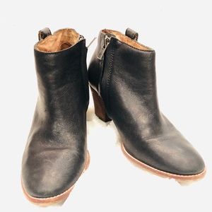Madewell Billie Ankle Boot Black Leather